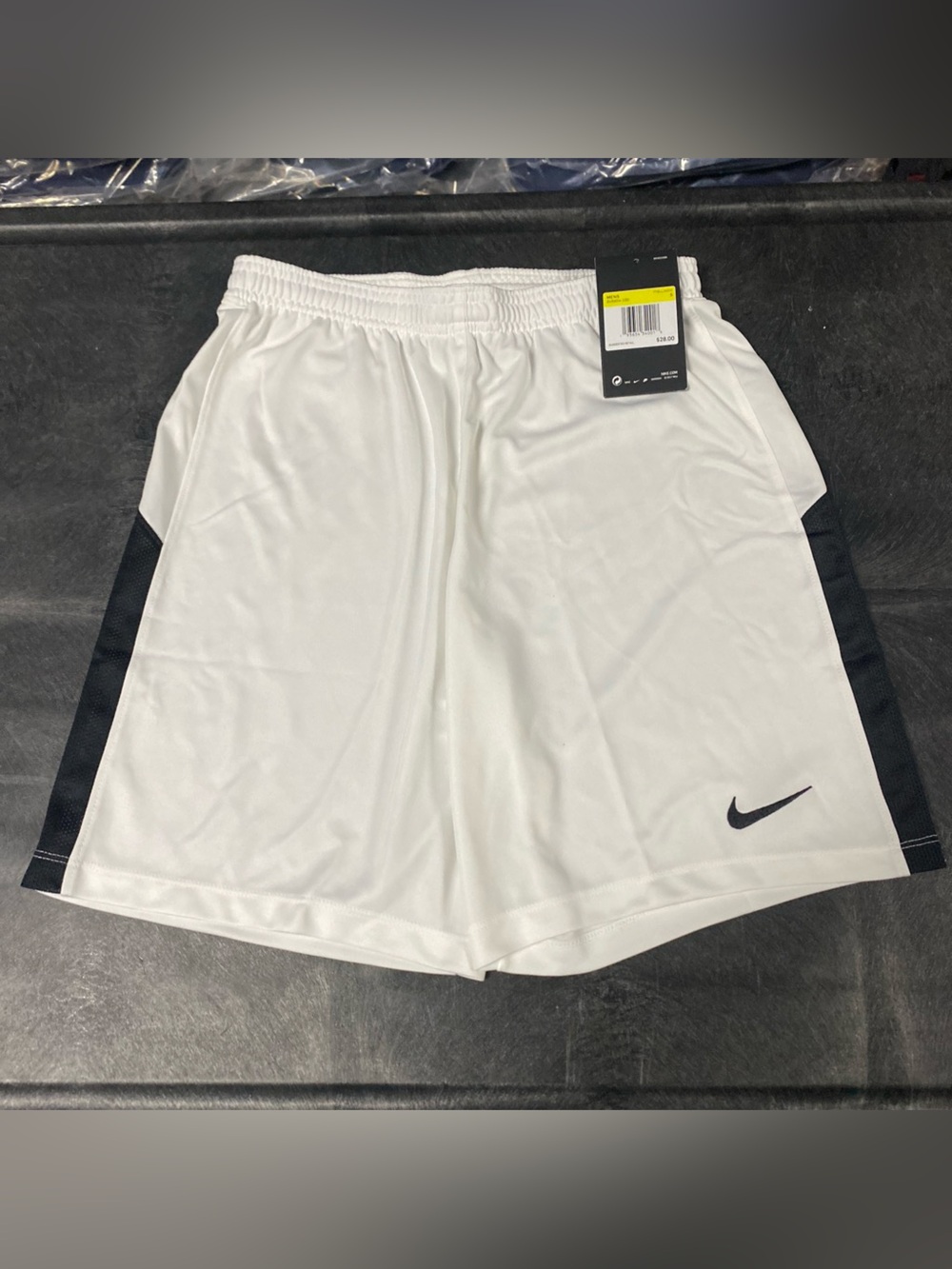 Nike Dri-FIT Men’s League Knit II Shorts White (BV6854-100) Athletic Small NWT